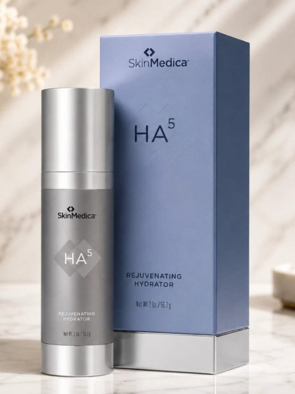 SkinMedica HA⁵ Rejuvenating Hydrator 2oz Luxury Hyaluronic Acid Moisturizer NEW